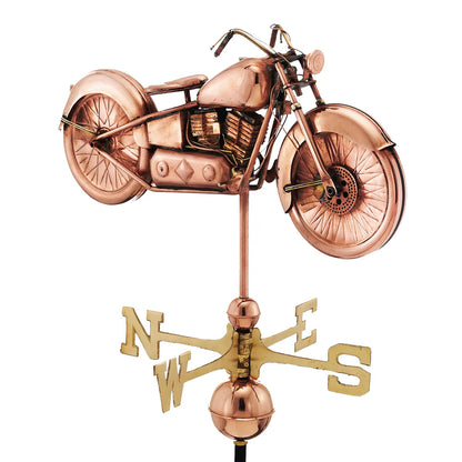 motorcycle weathervane perfect for your Harley Biker homes
