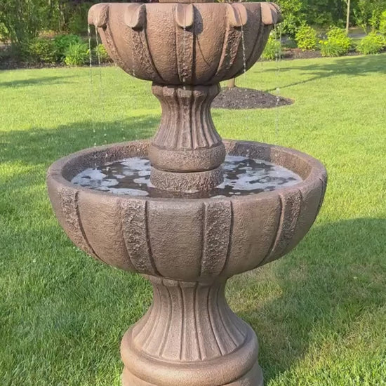 Video Two Tier Torino Fountain Grand Scale and Style