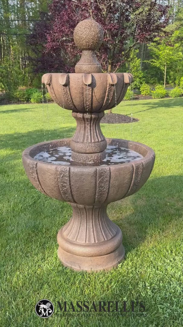Video Two Tier Torino Fountain Grand Scale and Style
